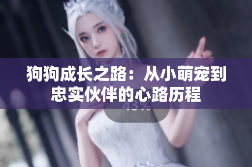 狗狗成长之路：从小萌宠到忠实伙伴的心路历程