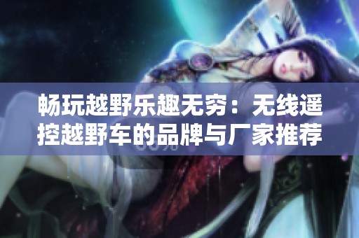 畅玩越野乐趣无穷：无线遥控越野车的品牌与厂家推荐